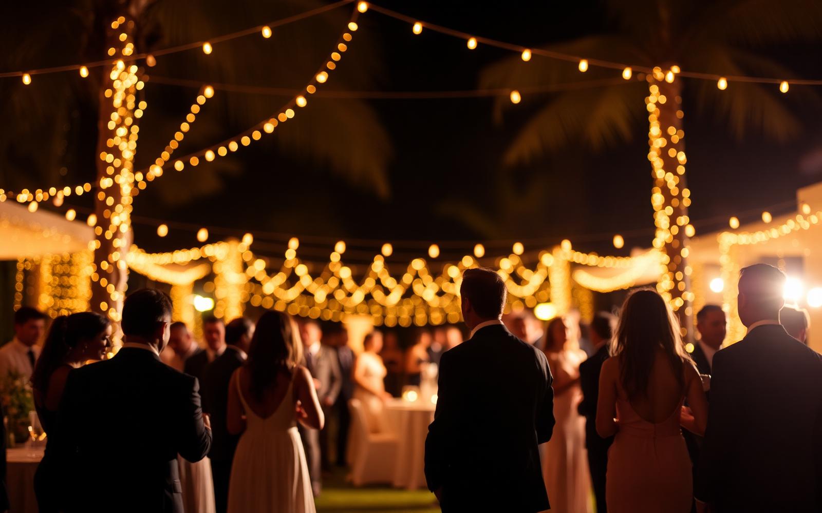 Cinematic luxury event in Puerto Rico